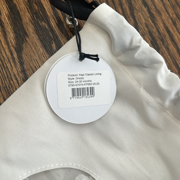 NEW Donsje leather fur lined Grizzly toddler booties. 24-30 months, US size 6-7. - Picture 4 of 5